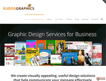 Tablet Screenshot of kudosgraphics.com